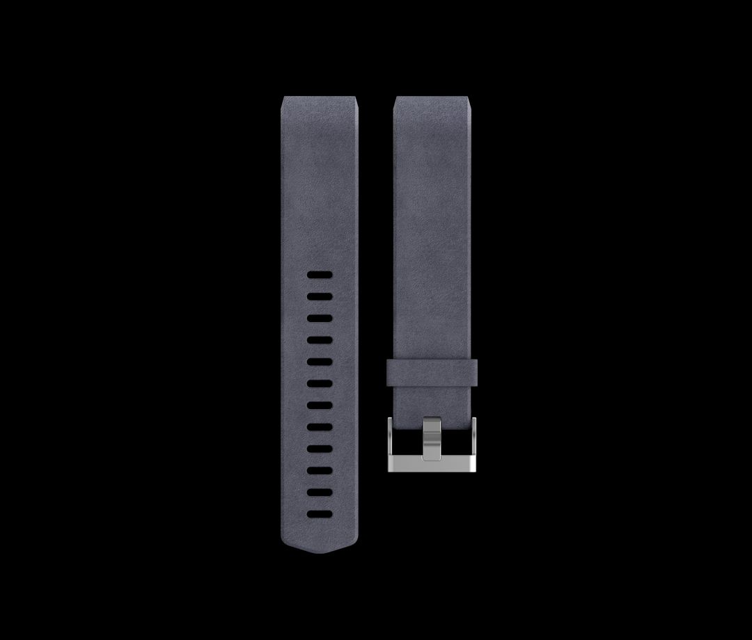 Fitbit Charge 2 �em�nek, Leather, Indigo - Large 