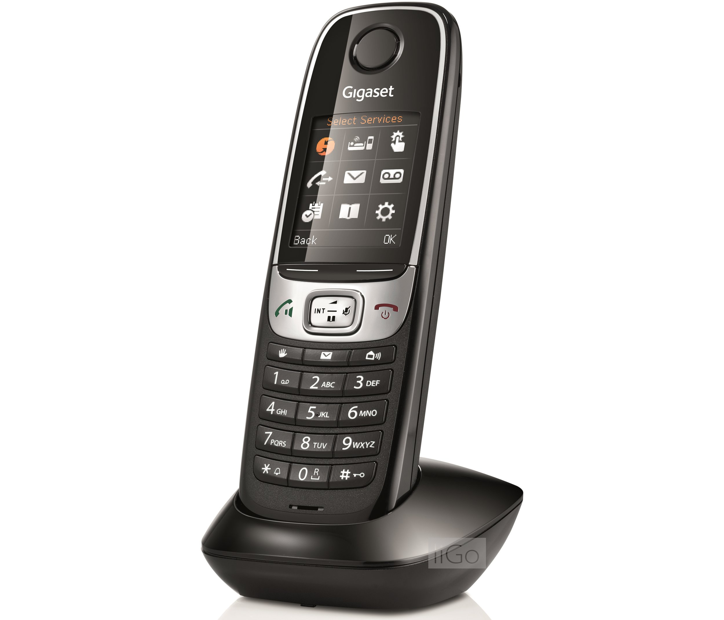 Gigaset DECT C620H - shiny black
