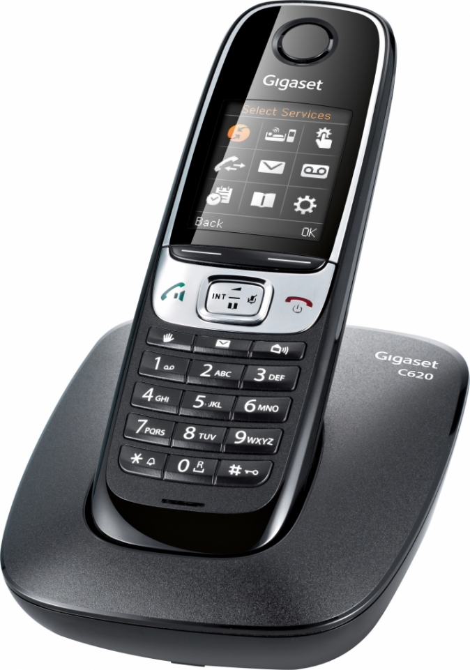 Gigaset DECT C620 - shiny black
