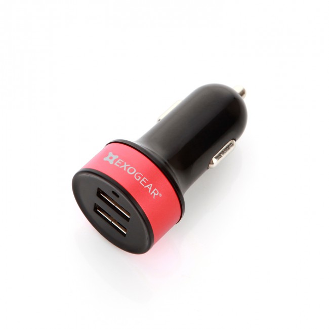 ExoCharge 2 Port Car Charger 2.0A