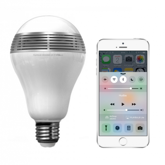 MiPow Playbulb� Lite LED Bt. hraj�c� ��rovka s rep