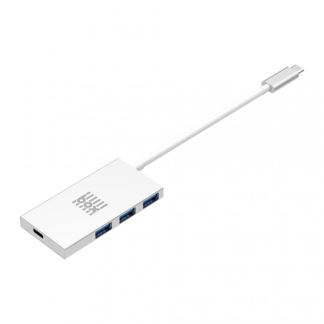 BOX Products USB Type C na 3x USB HUB - st��brn�