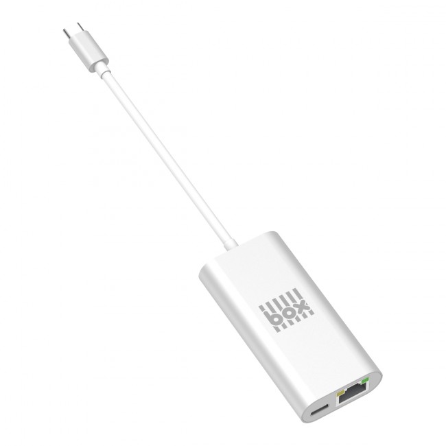 BOX Products USB Type C na Ethernet - st��brn�