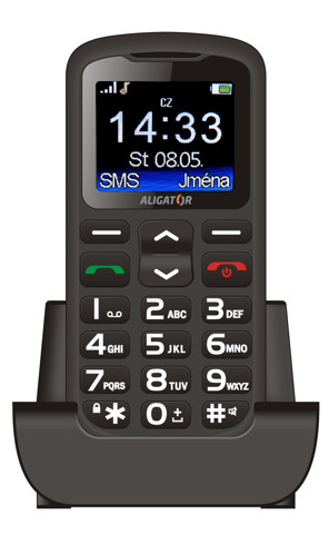 ALIGATOR A431 Senior �erno-�ed� + stoln� nab�je�ka