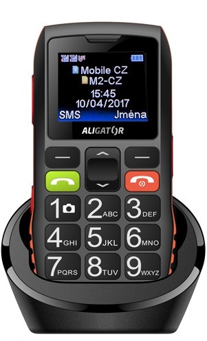 ALIGATOR A440 Senior �ern�-oran�ov� + stoln� nab�je�ka
