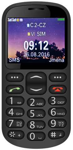 ALIGATOR A880 GPS Senior �ern� +st. nab.