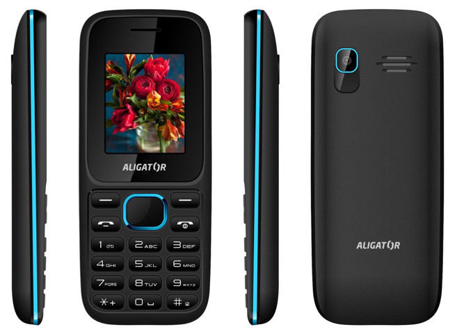 ALIGATOR D200 Dual sim �erno-modr�