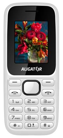 ALIGATOR D200 Dual sim b�lo-�ern�