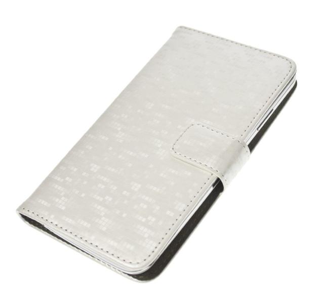 Aligator Pouzdro BOOK GLAMMY M (4'- 4,5') White