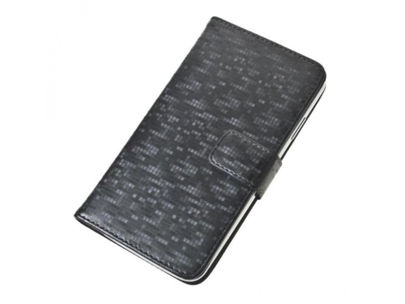 Aligator Pouzdro BOOK GLAMMY L (4,5'- 5') Black