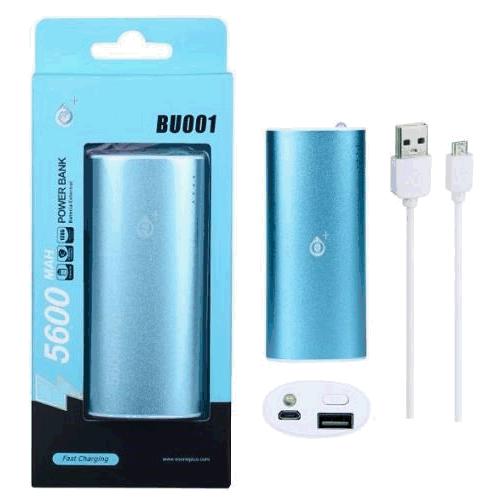Aligator POWERBANK Plus 5600mAh s LED modr�