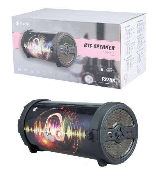 Aligator Bezdr�tov� Bluetooth reproduktor PLUS F2748, zlat�