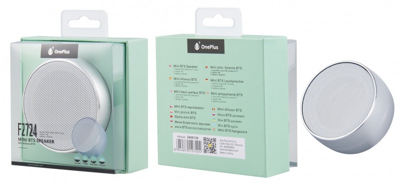 Bluetooth Mini Speaker PLUS F2724, b�l�