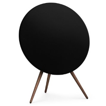 BeoPlay Speakers A9 Black with walnut legs