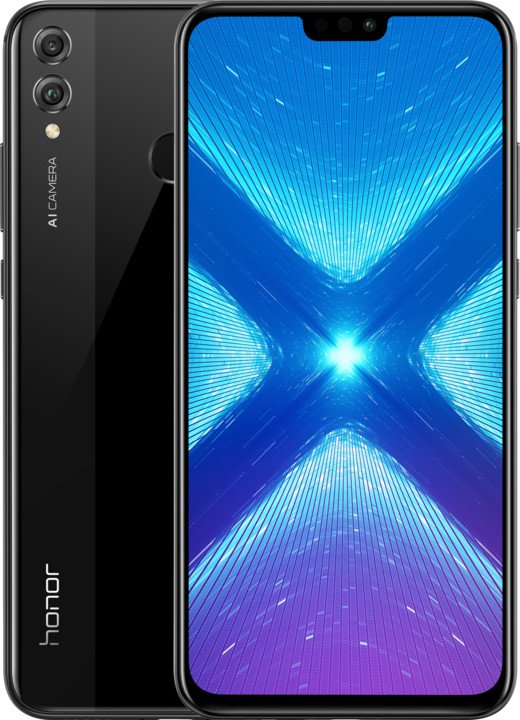 Honor 8X 4GB/64GB Dual Sim Black