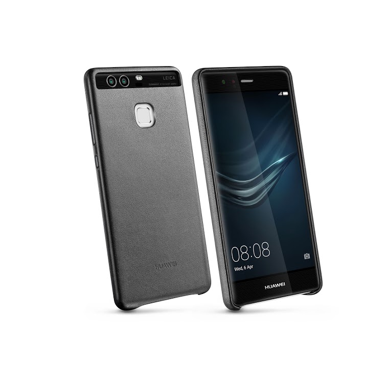 HUAWEI Ko�en� pouzdro pro P9 Black