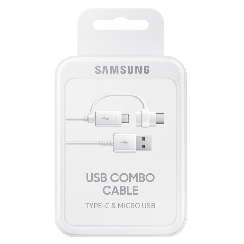Samsung Kabel micro USB - USB typ C White