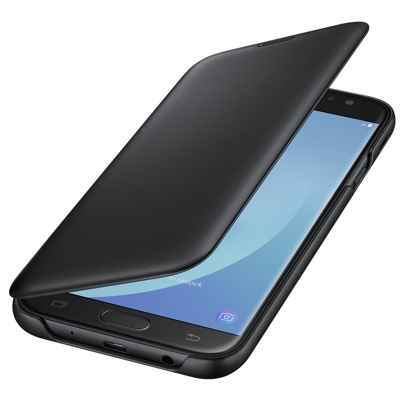 Samsung Wallet Cover J7 2017, black