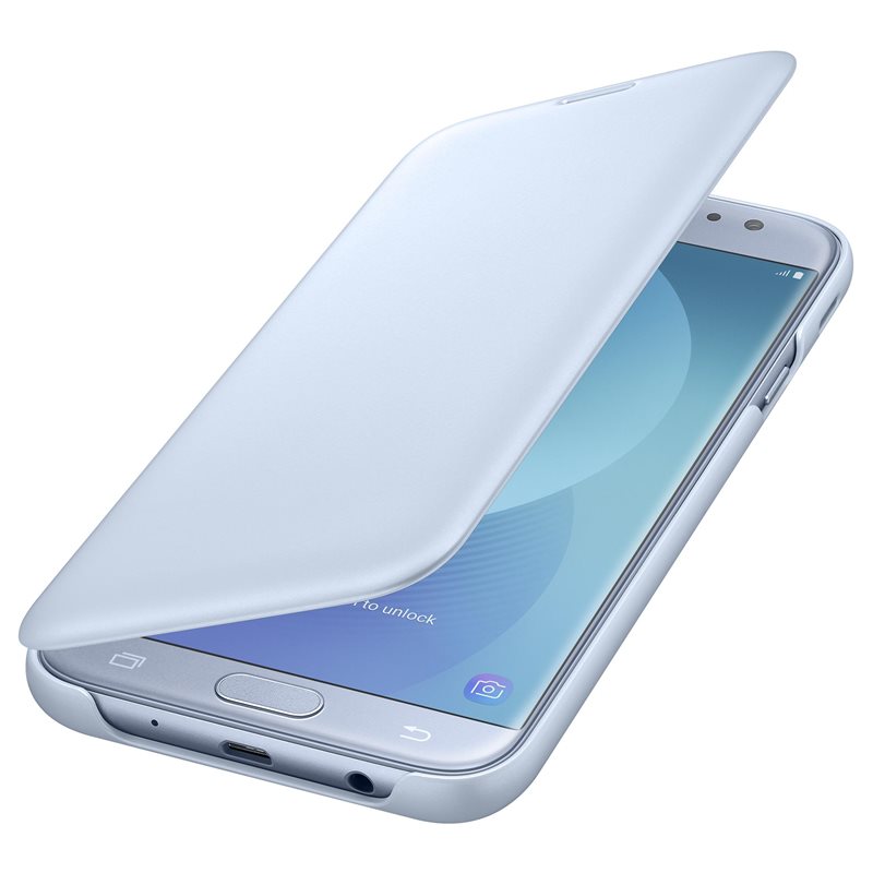 Samsung Wallet Cover J7 2017, blue