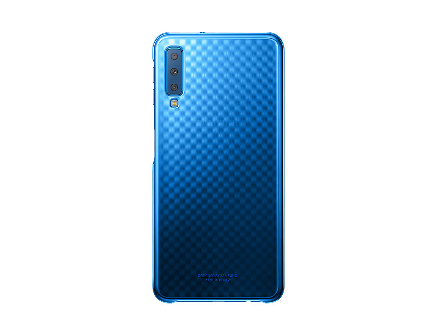 Samsung Gradation kryt pro Galaxy A7 2018 Blue 