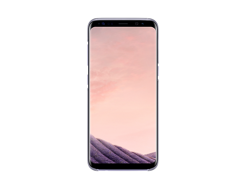 Samsung Clear Cover pro S8 (G950) Violet