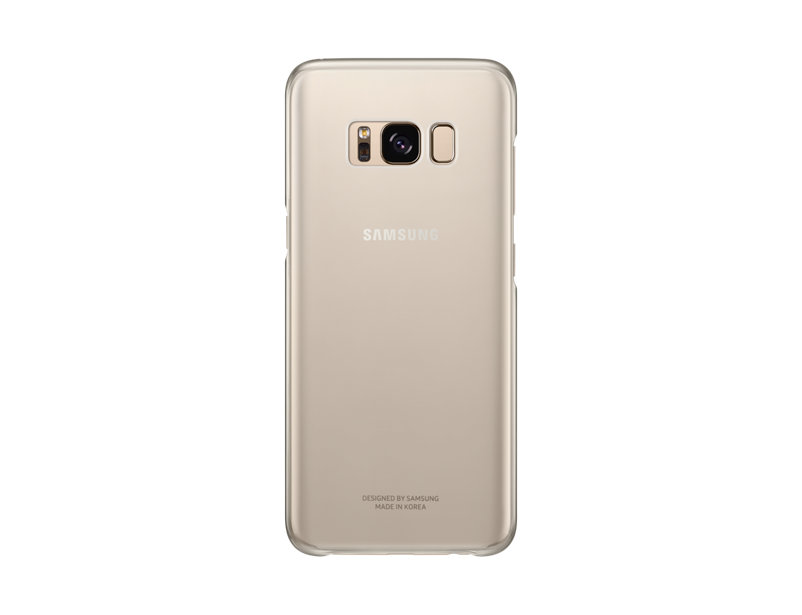 Samsung Clear Cover pro S8 (G950) Gold