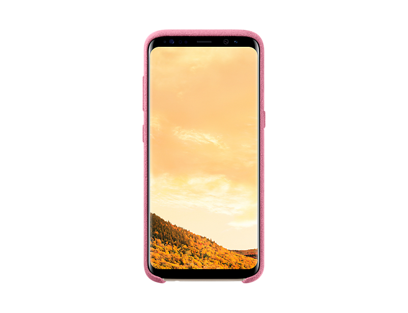 Samsung Alcantara Cover pro S8 (G950) Pink
