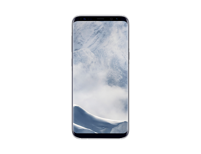 Samsung Clear Cover pro S8+ (G955) Silver