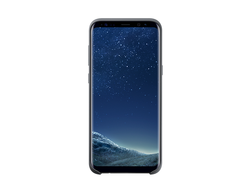 Samsung Silicone Cover pro S8+ (G955) Silver/Gray