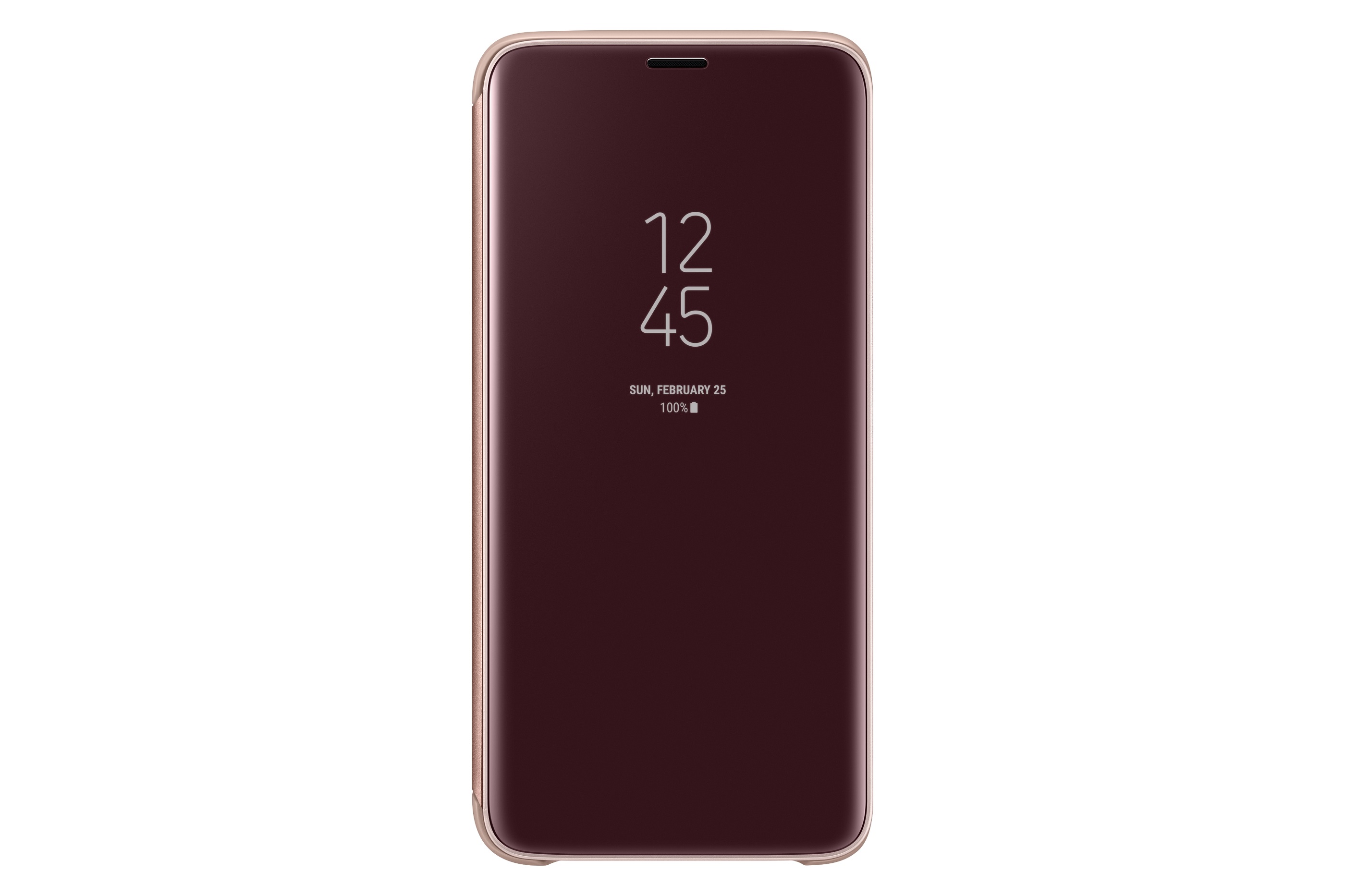 Samsung Flipov� pouzdro Clear View pro S9 Gold
