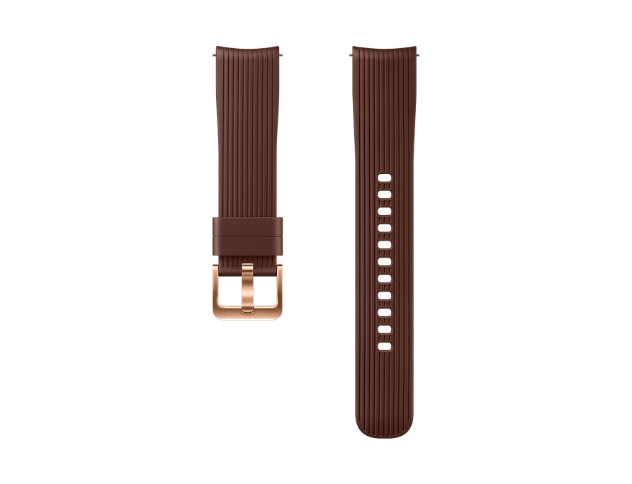 Samsung Silikonov� �em�nek Galaxy Watch 20mm Brown 