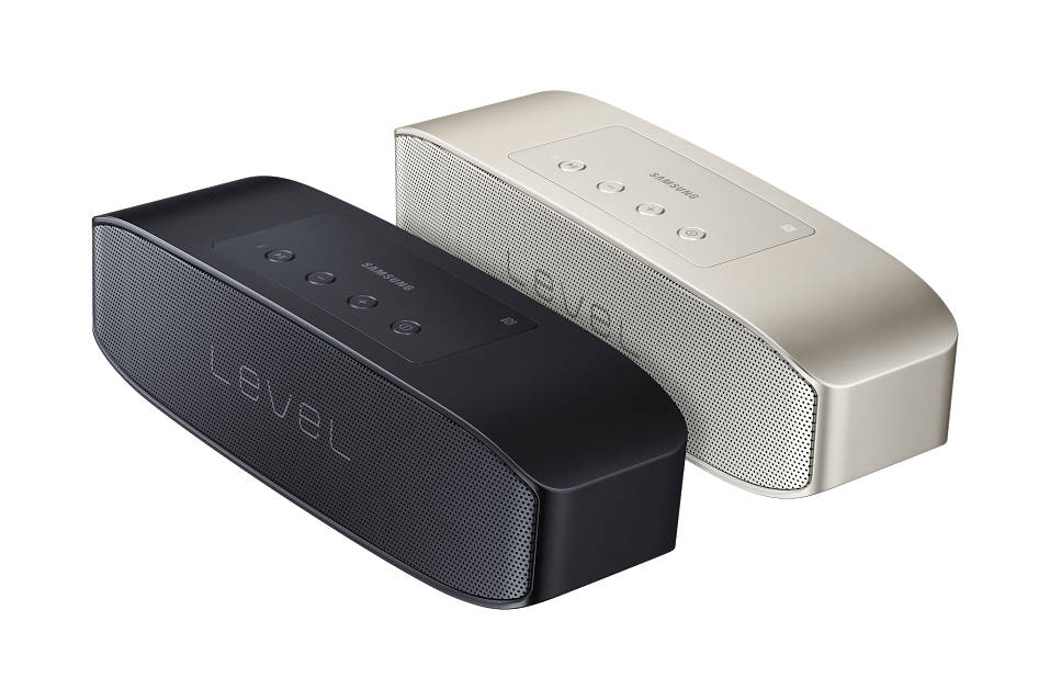 Samsung Bluetooth reproduktor LEVEL box Pro, Zlat�