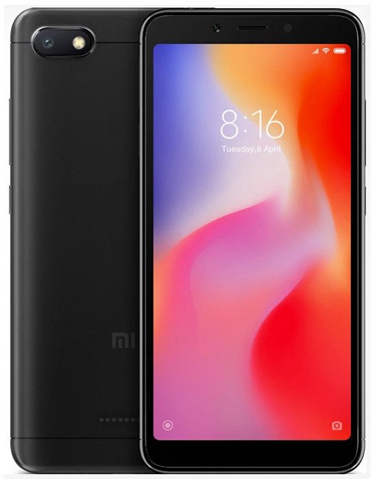 Xiaomi Redmi 6A (2GB/16GB) Black