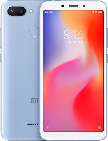 Xiaomi Redmi 6 (4GB/64GB) Blue