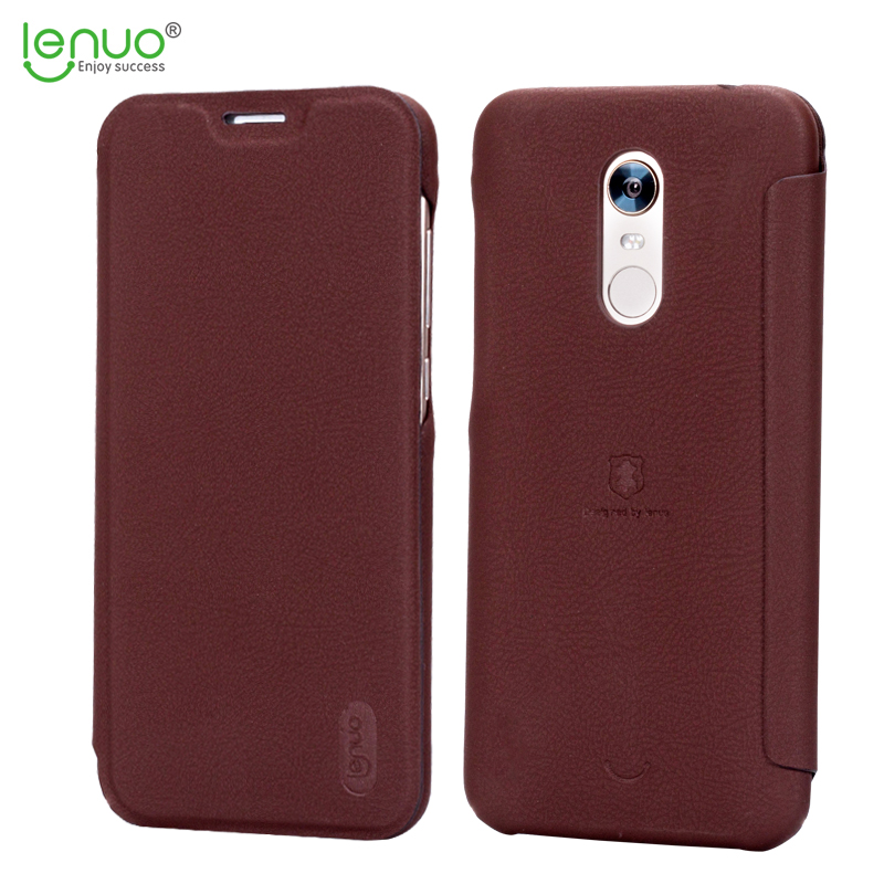Lenuo pouzdro pro Xiaomi Redmi 5 Plus Brown