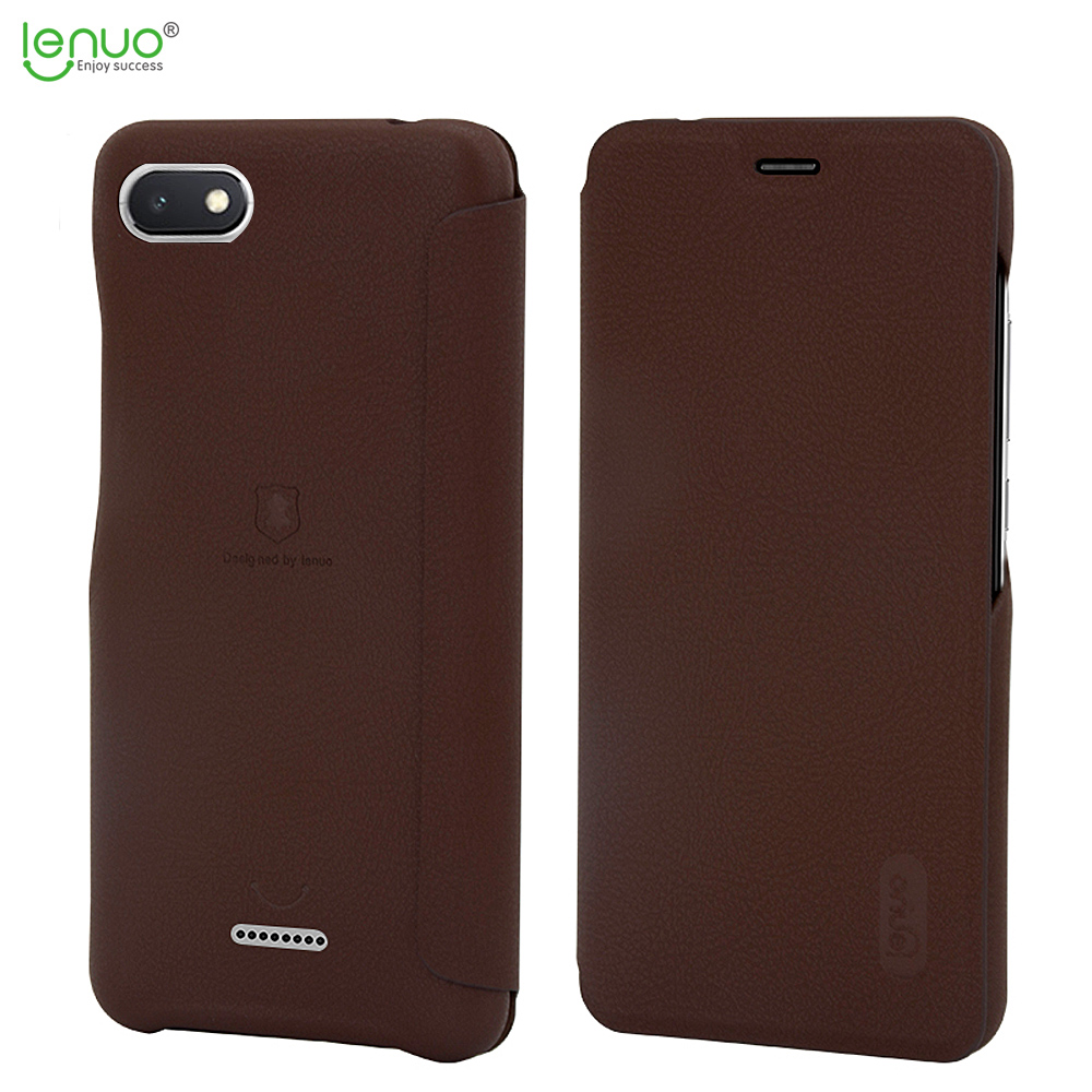 Lenuo pouzdro pro Xiaomi Redmi 6A Brown