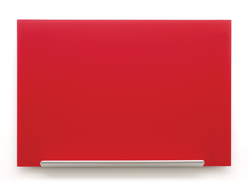 Sklen�n� tabule Diamond glass 67,7x38,1 cm, red
