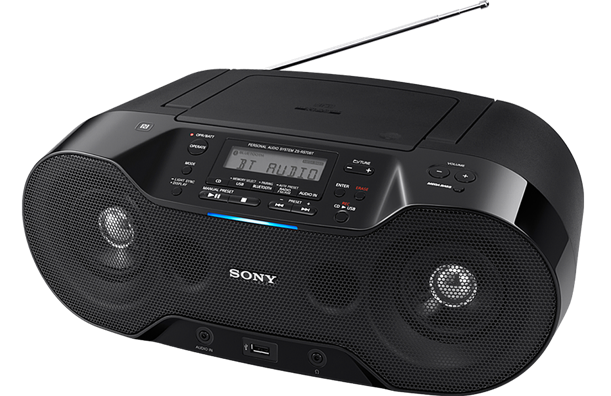 Sony mp3/CD p�ehr�va� ZS-RS70BTB DAB/NFC/BT,�ern�