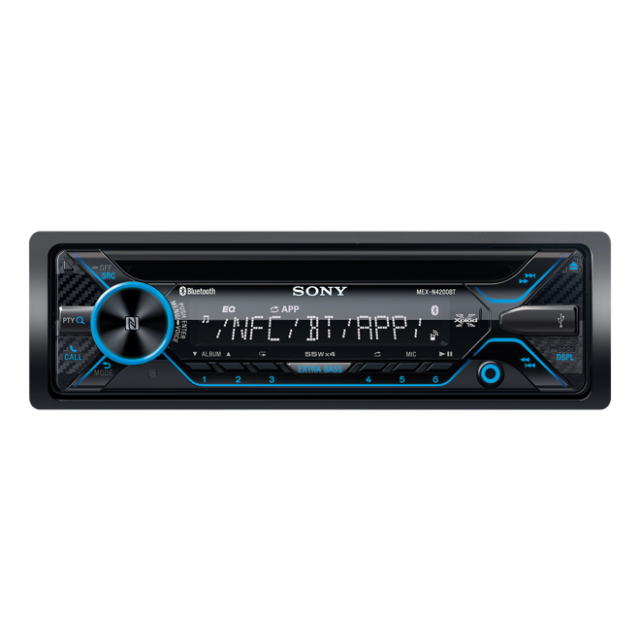 Sony autor�dio MEX-N4200BT CD/NFC/BT