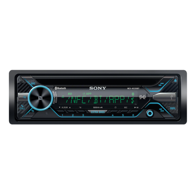 Sony autor�dio MEX-N5200BT CD/NFC/BT