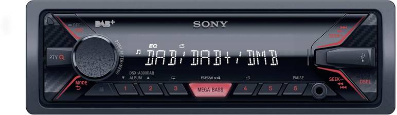 Sony autor�dio DSX-A300DKITEI DAB/Iphone