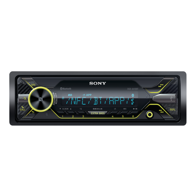 Sony autor�dio DSXA416BT/AUX,USB,NFC,BT,iPODcontr.
