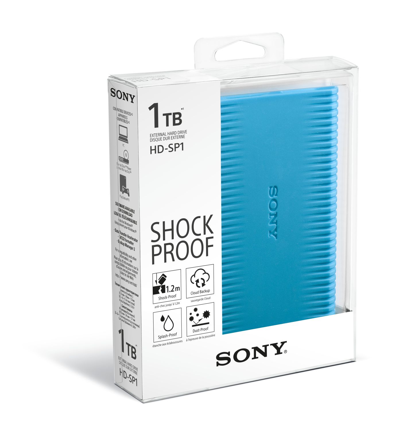 Sony 2.5' extern� HDD 1TB, USB 3.0, zv��en� odolnost