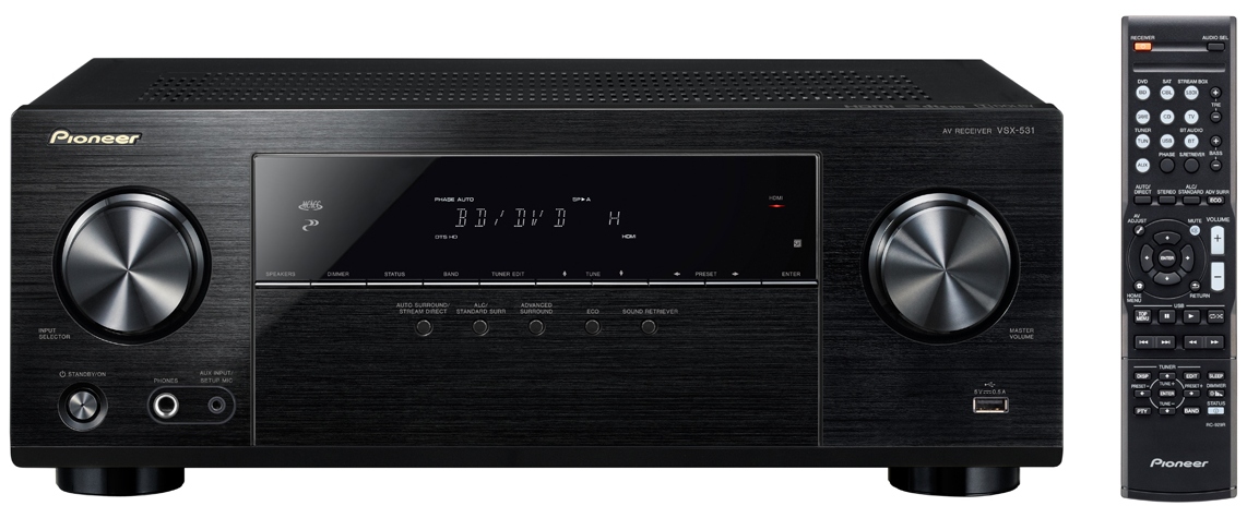 Pioneer AV p�ij�ma� 5.1 kanalov� �ern�
