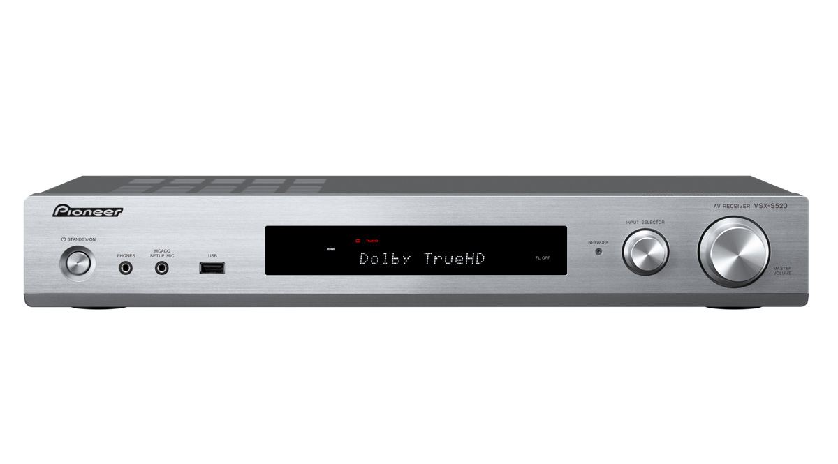 Pioneer AV p�ij�ma� 5.1 se s�t�, slim, st��brn�