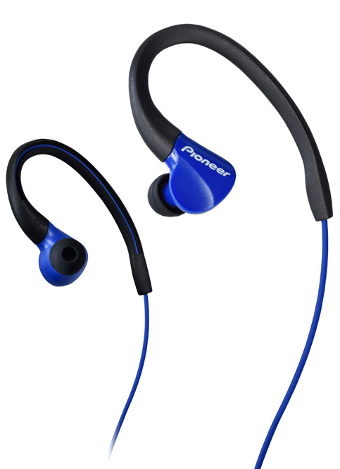 Pioneer z�v�sn� sportovn� sluch�tka modr�
