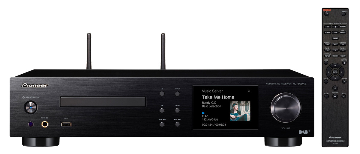 Pioneer audio p�ij�ma� 2.0 s CD a s�t� �ern�