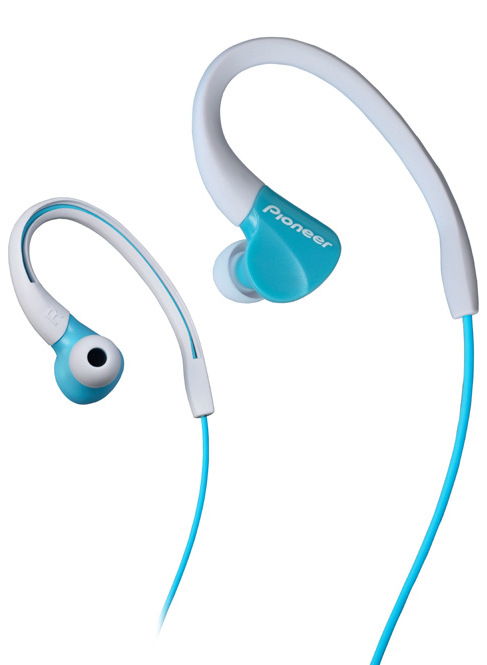 Pioneer z�v�sn� sportovn� sluch�tka sv�tle modr�