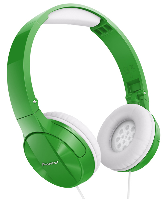 Pioneer n�hlavn� sluch�tka zelen�