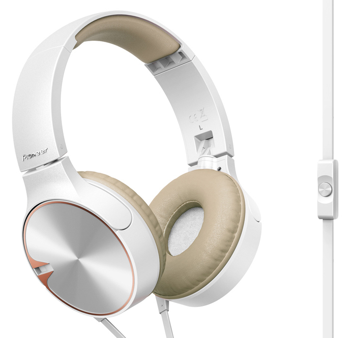 Pioneer styl. n�hlavn� sluch�tka s mikrofon. b�ov�